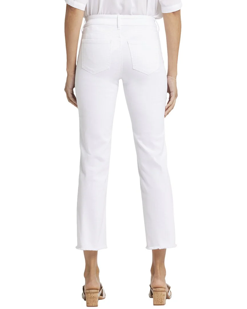 NYDJ Marilyn Optic White Hems Jean