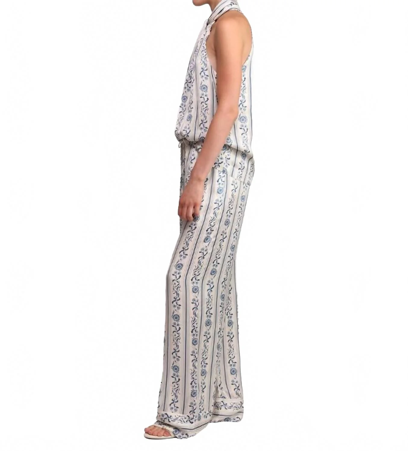 Palm Stright Leg Pants In Ivory