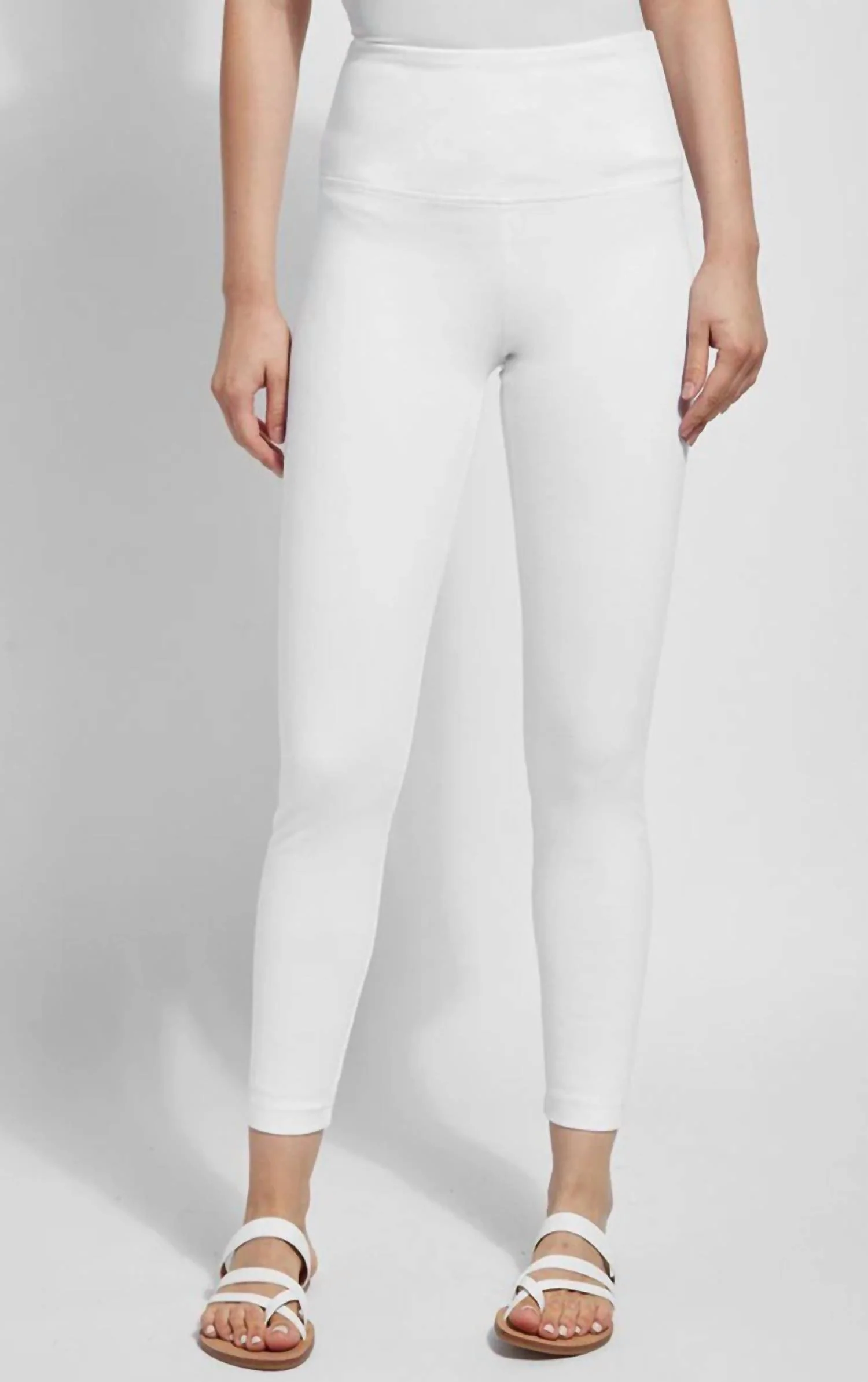 Skinny Denim Legging In White