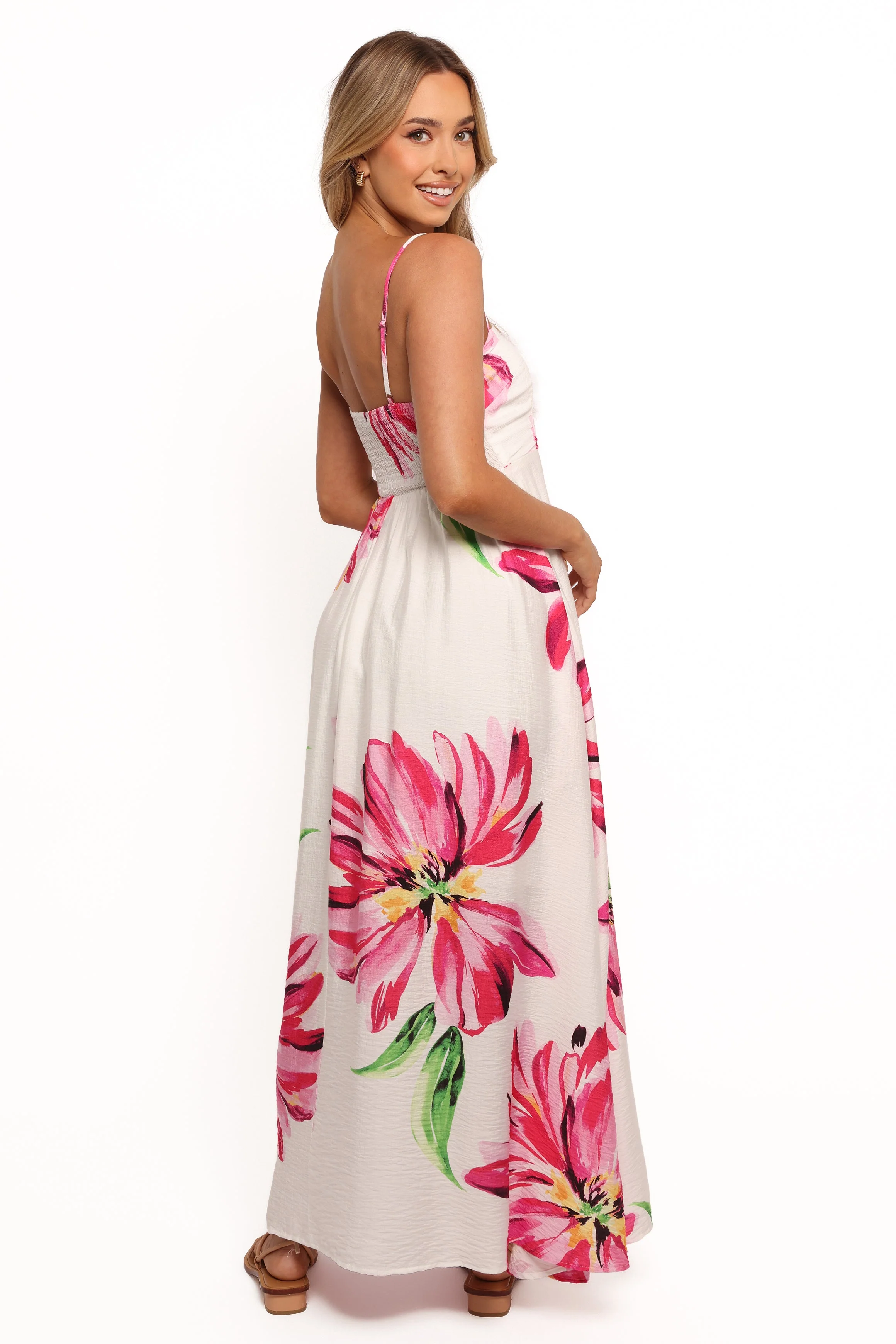 Verity Maxi Dress - Pink Floral