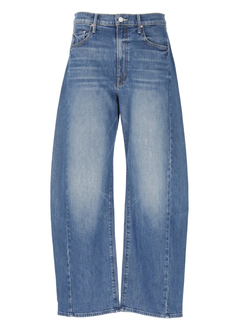 Blue The Full-Pipe Flood Jeans