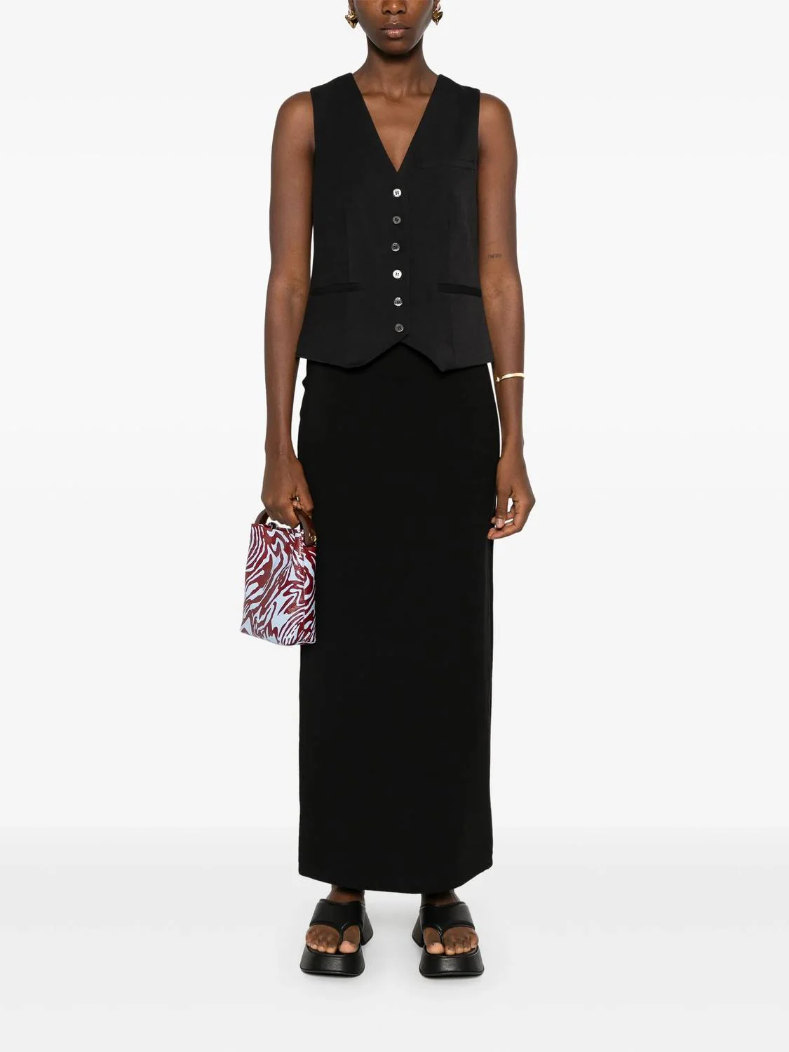 Petunia Maxi Skirt In Black