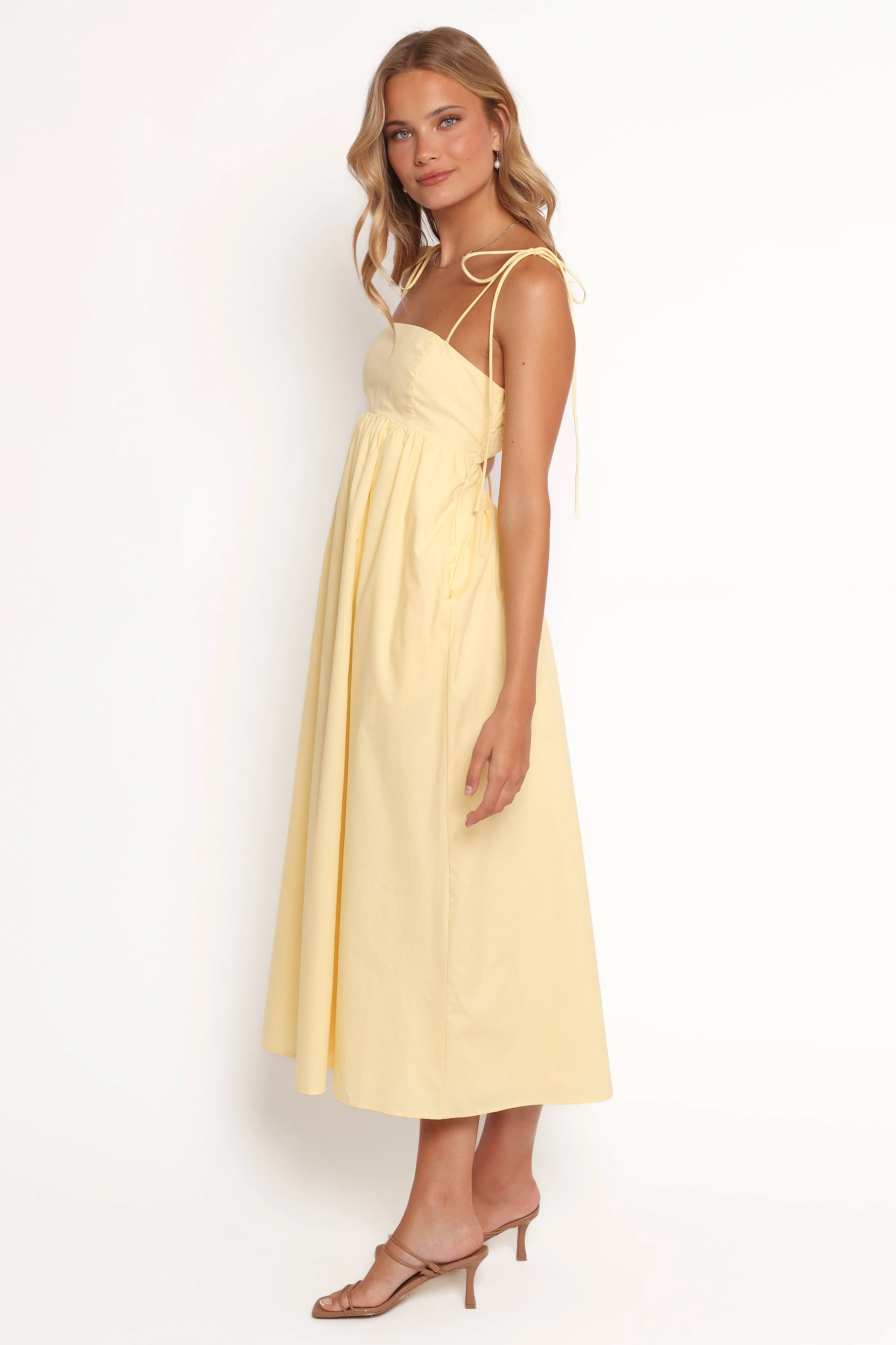 Simona Maxi Dress - Yellow