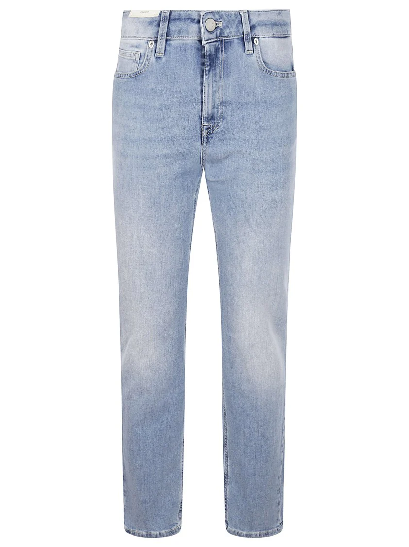 Alanis Classic Straight-Leg Jeans With Light Wash