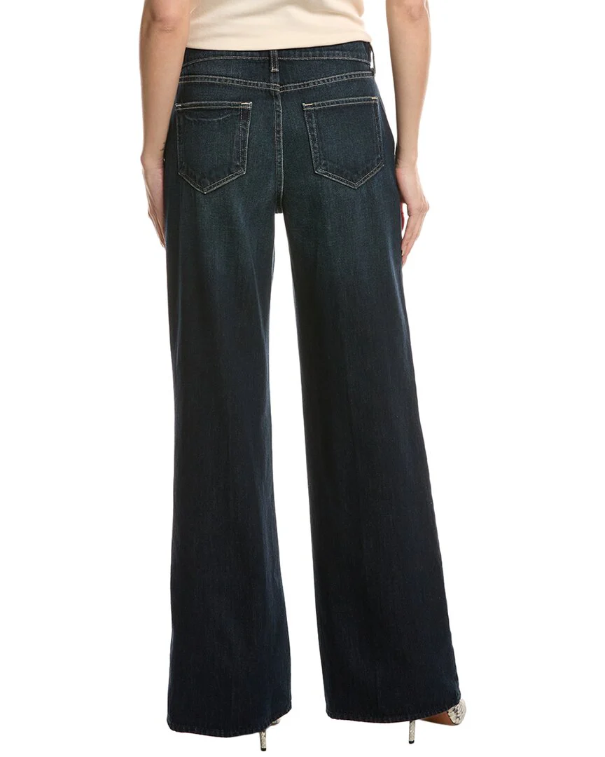 L'AGENCE Alicent High-Rise Sneaker Wide Leg Jean