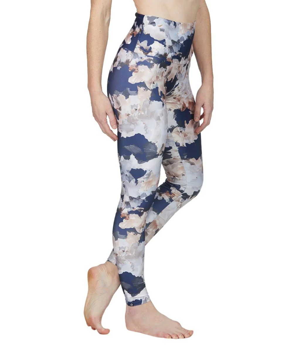 Onzie High Waisted Yoga Leggings Nomad Blossom