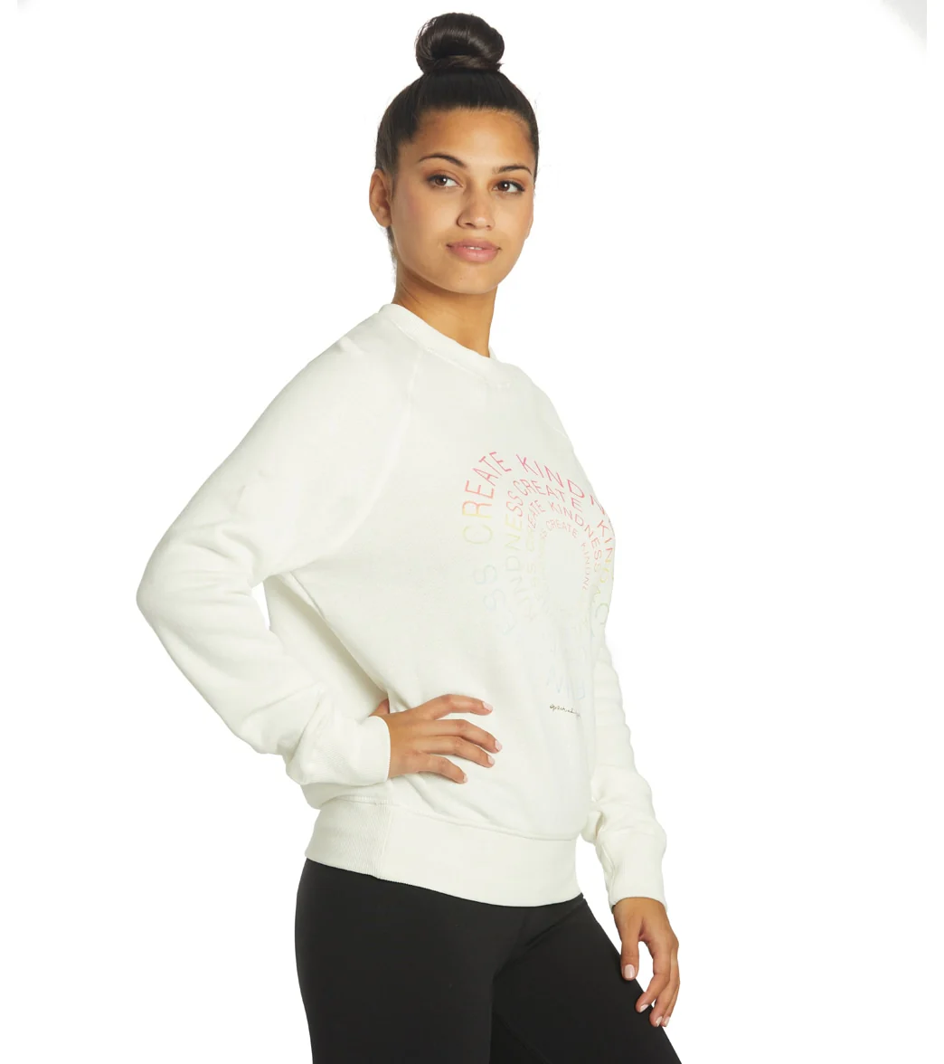 Spiritual Gangster Kindness Old School Terry Pullover