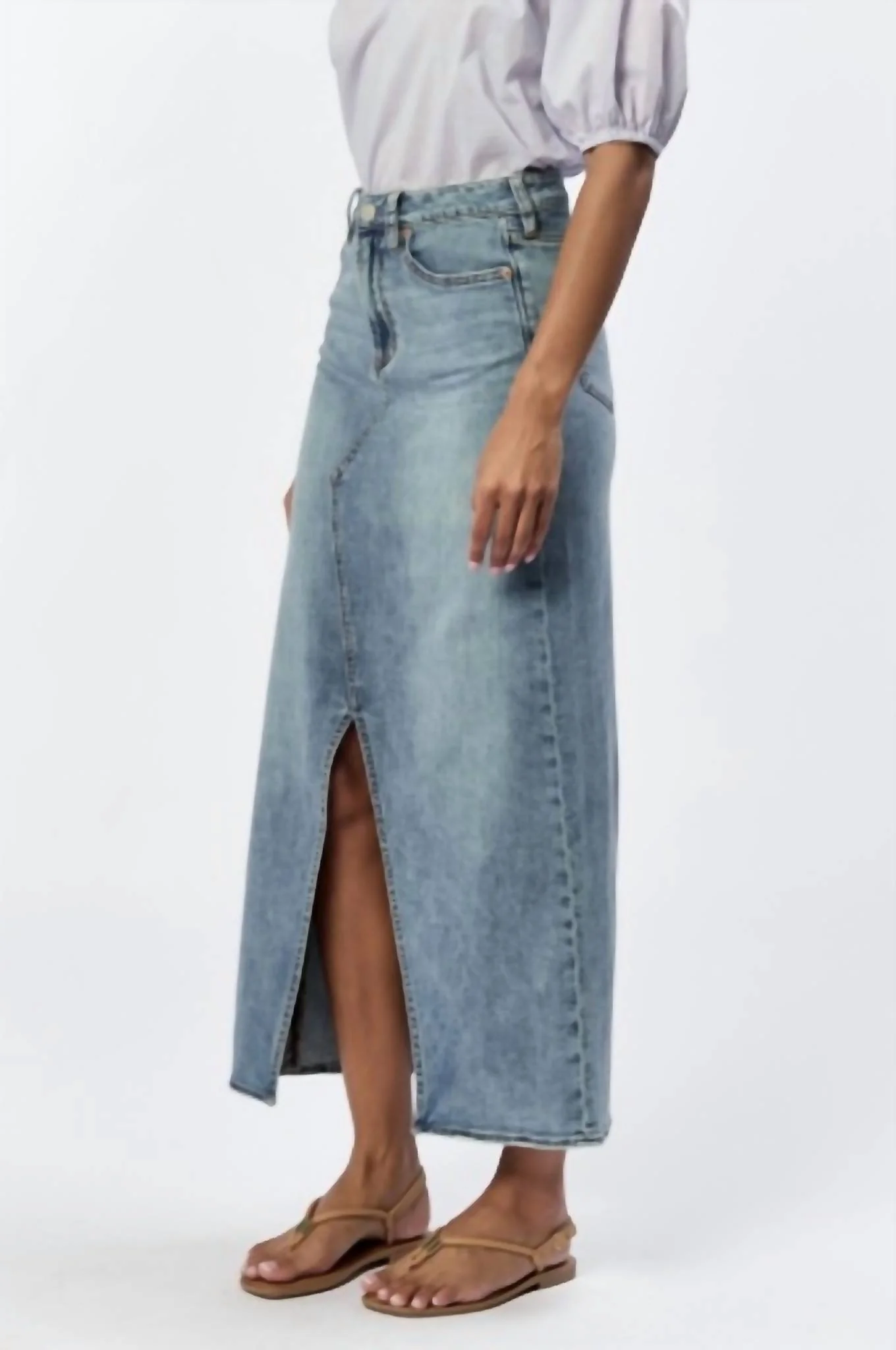 Vianna Denim Skirt In Narvik