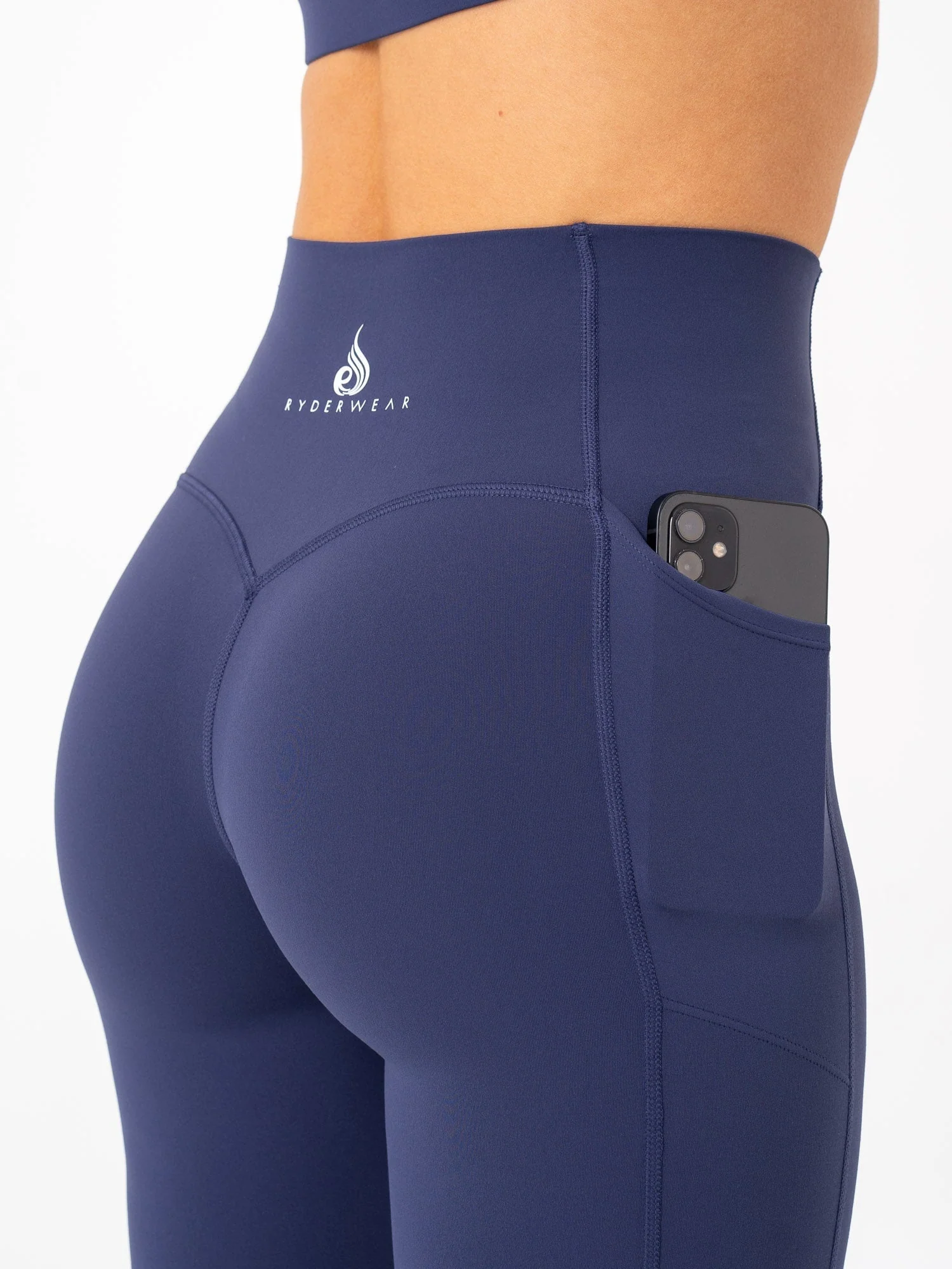 NKD Pocket Leggings - Navy