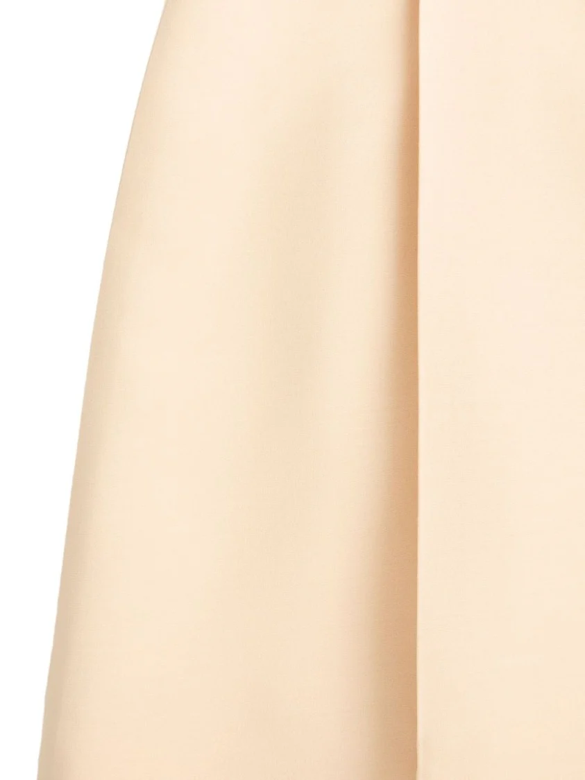 Crepe Couture Skirt With Bow Detail
