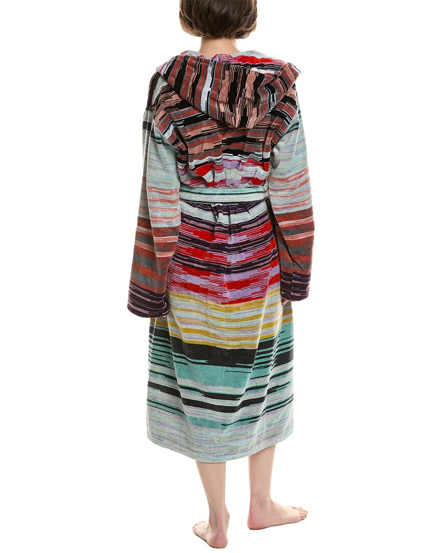 Missoni Home Minuetto Accappatoio Cappuccio Bathrobe