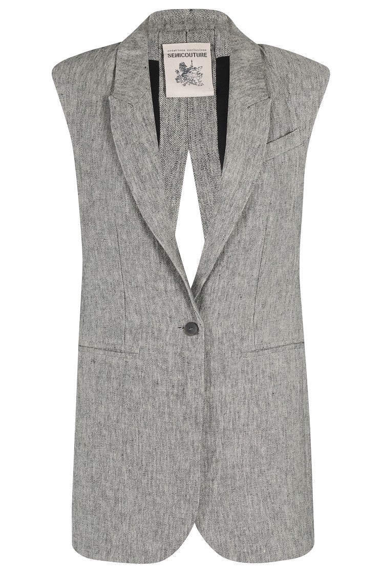 Ippolita Tailored Semi Couture Gilet