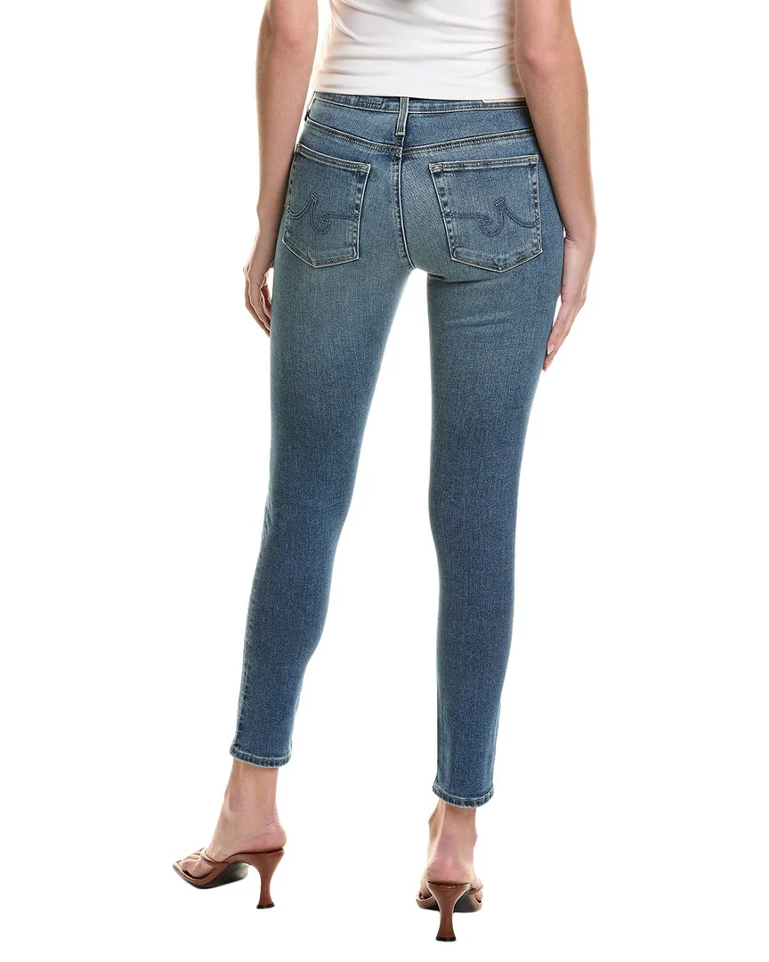 AG Jeans The Farrah Spiritual High-Rise Skinny Ankle Cut