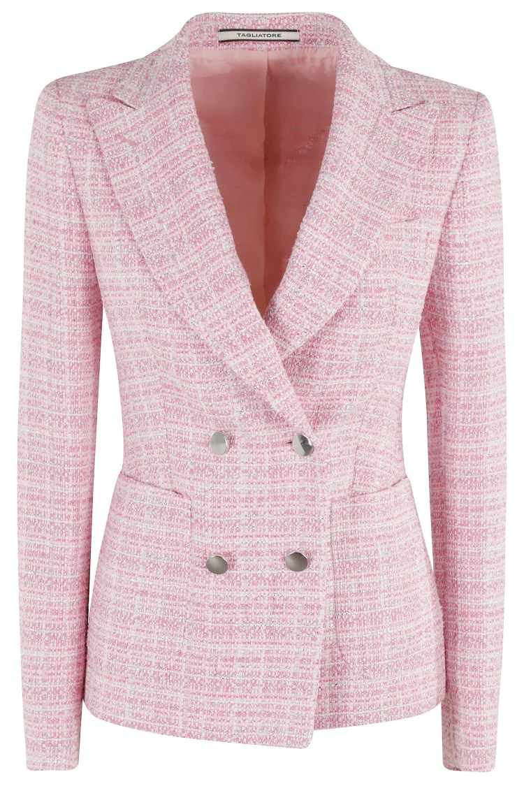 Double-Breasted Blazer With Tailored Silhouette