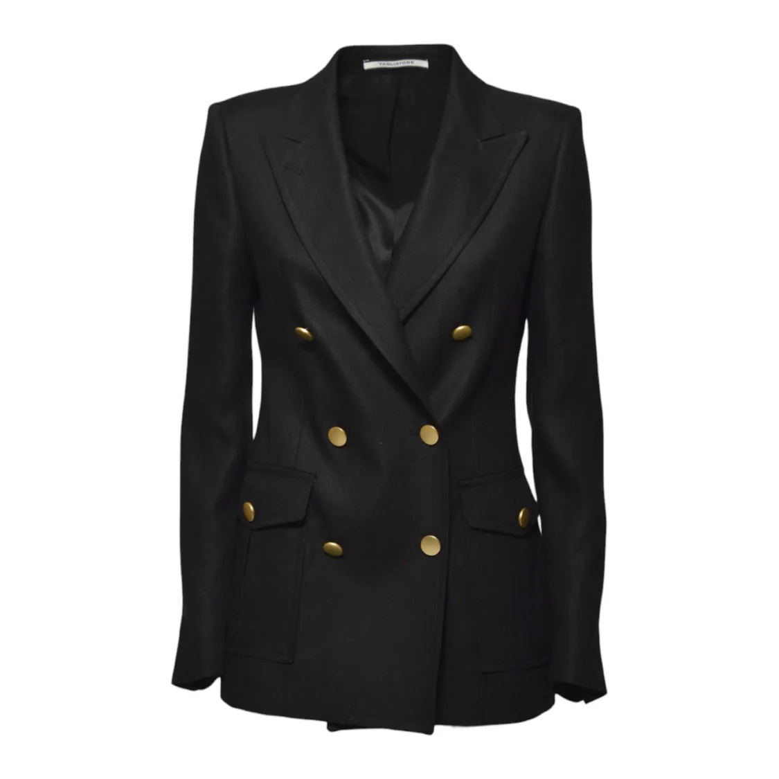 Honey Jacket In Black Linen Twill