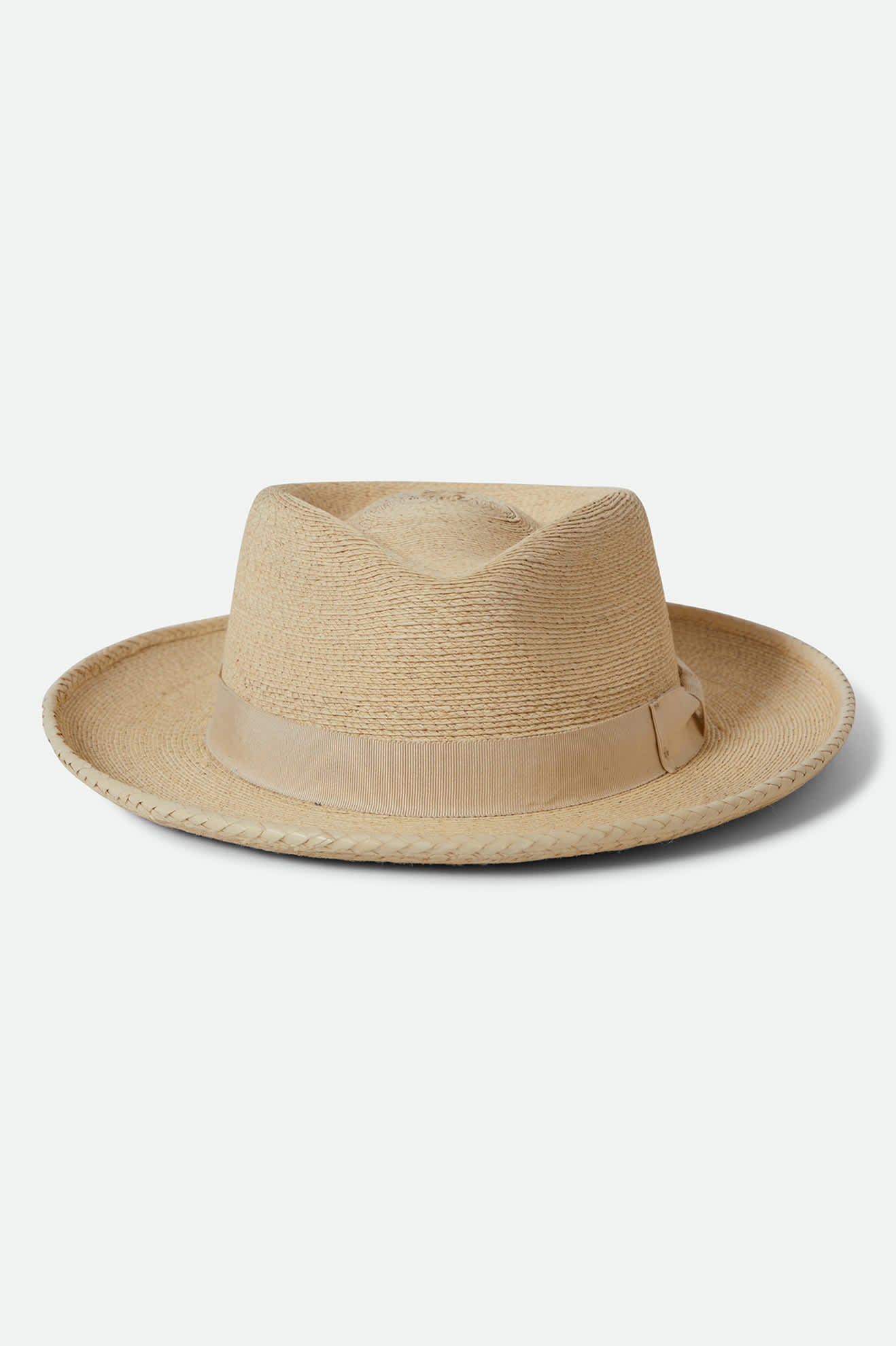 Swindle Straw Fedora - Natural/Natural