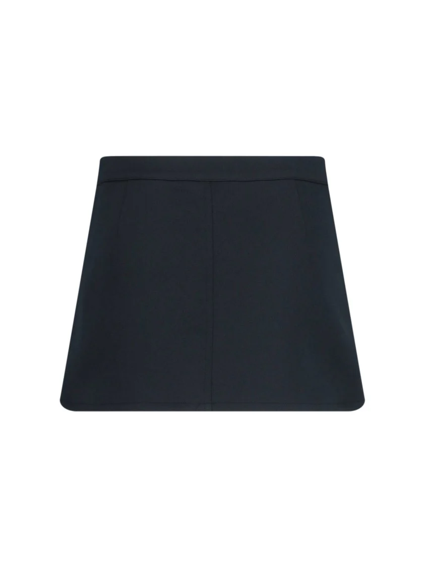 2-Pocket Mini Skirt – Black