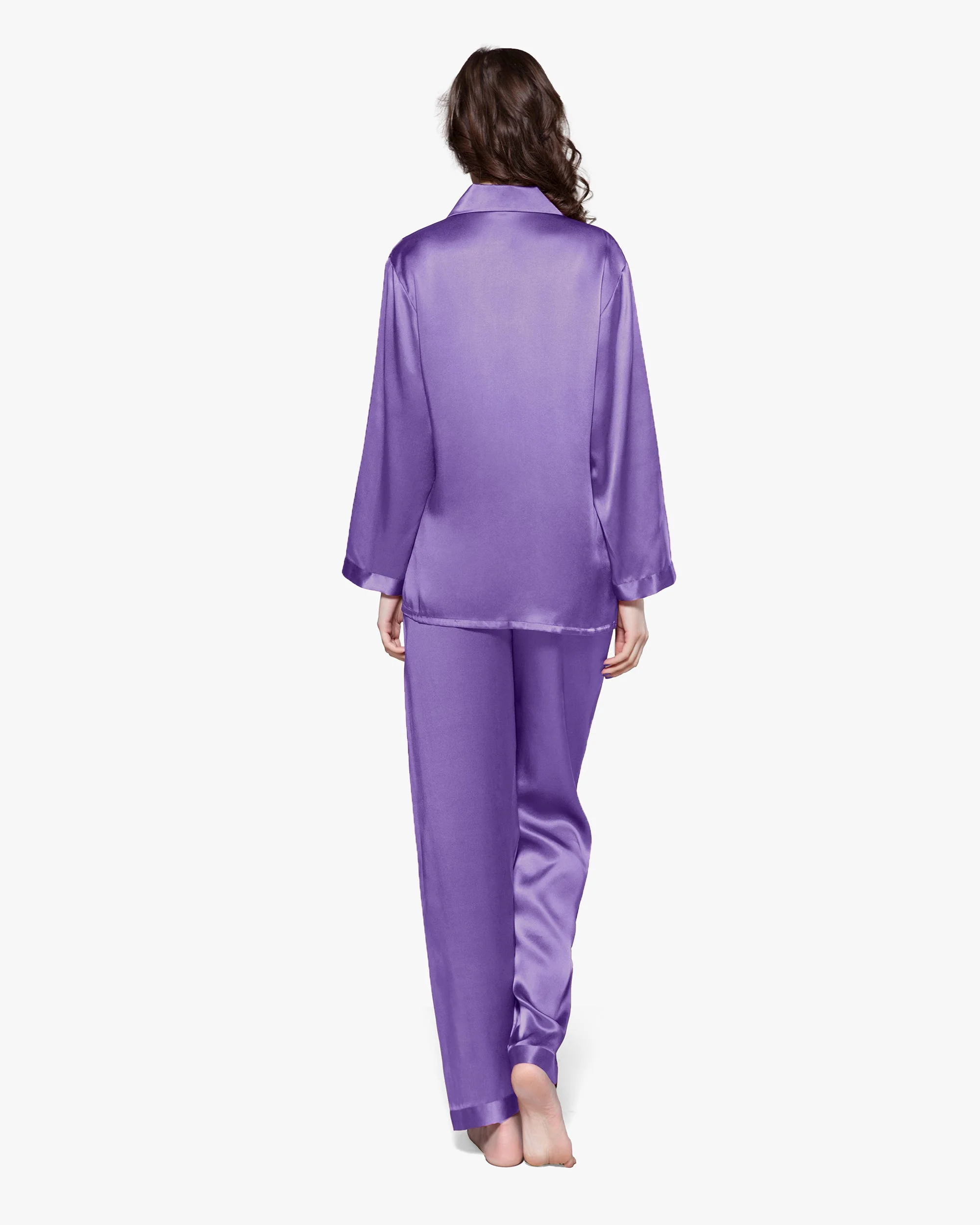 22 Momme Full Length Silk Pajamas Set
