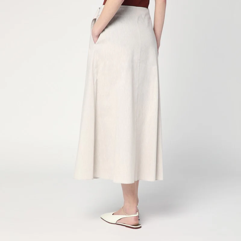 Department 5 Women's Traxs Mélange Skirt In Linen Blend
