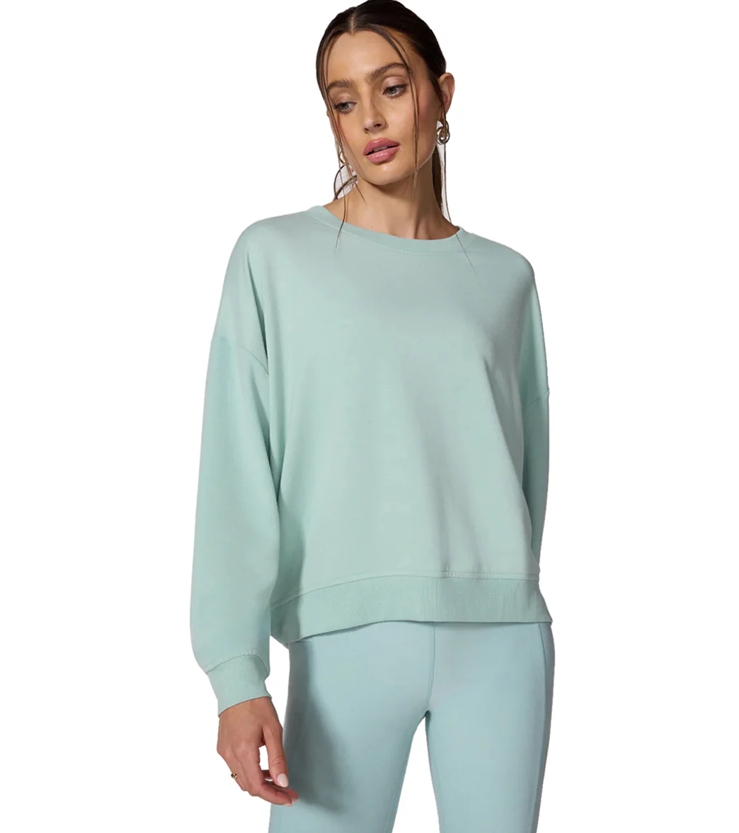 MPG Sport Serene Crew Neck Relaxed Pullover