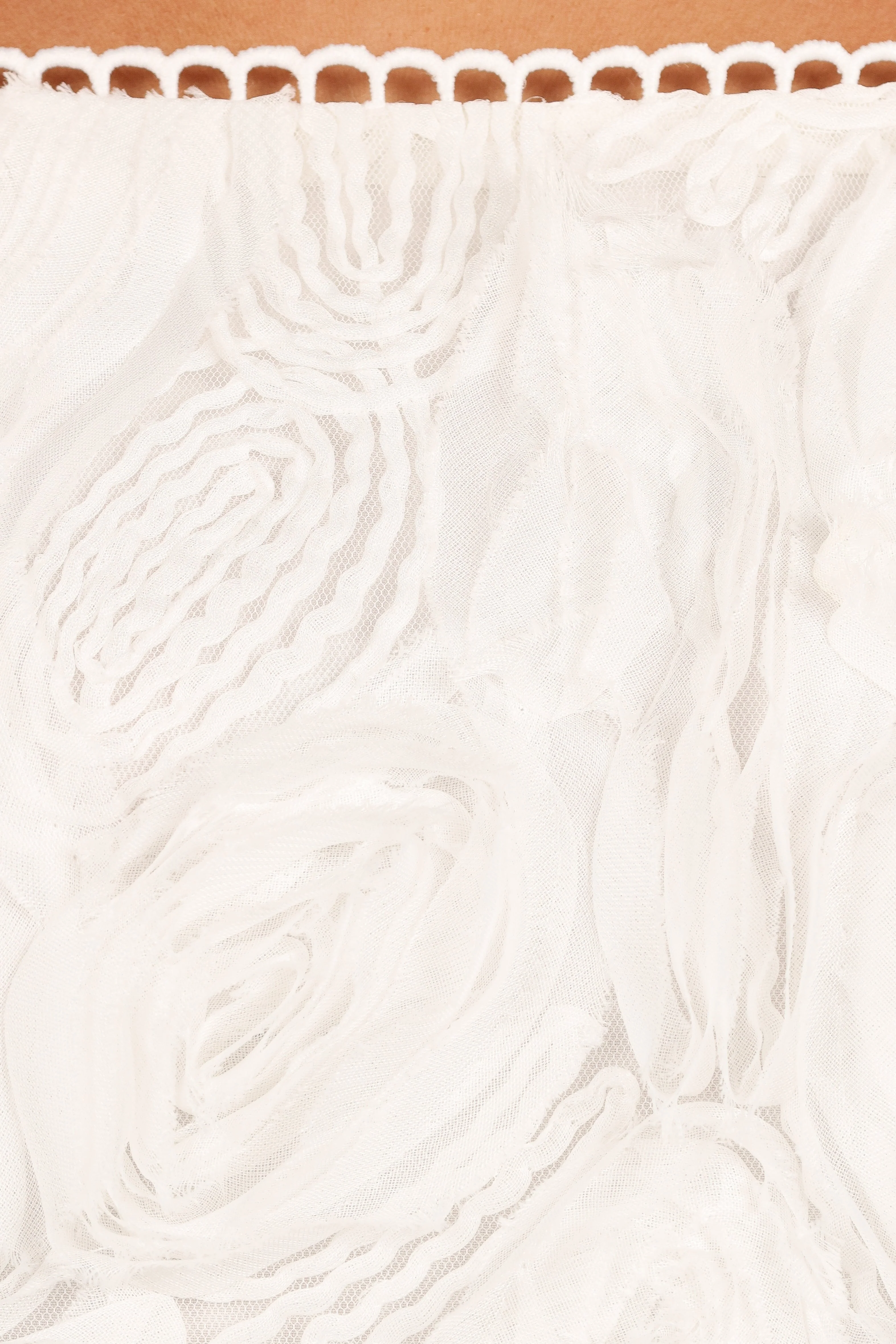 Gabbie Midi Dress - White