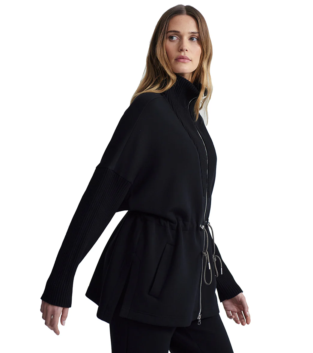 Varley Palen Longline Zip Through