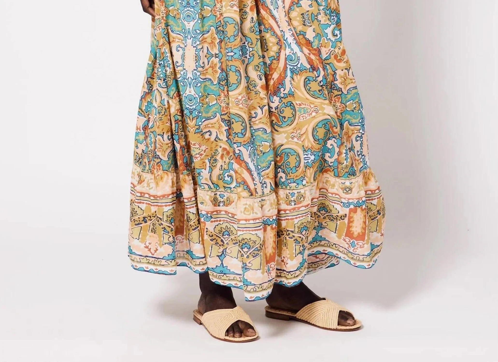 Raelynn Ankle Skirt In Las Palmas