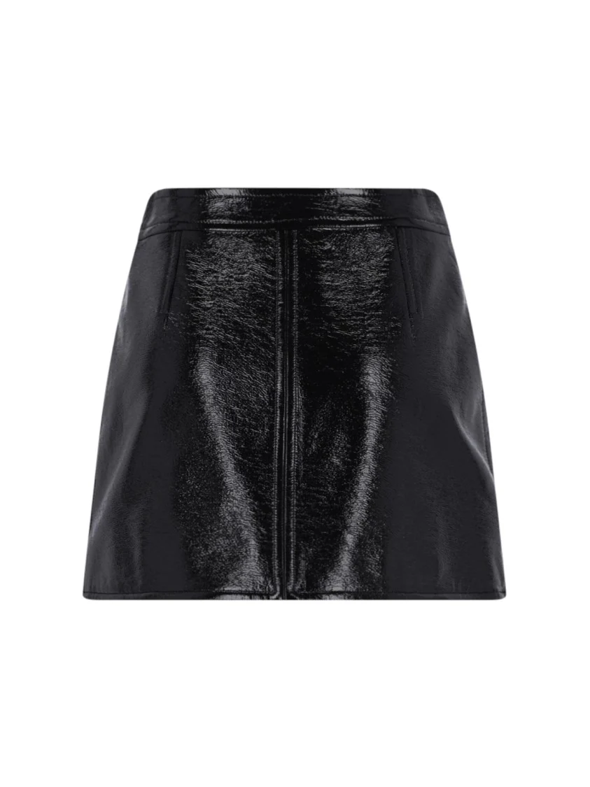 Re Edition Mini Skirt Black