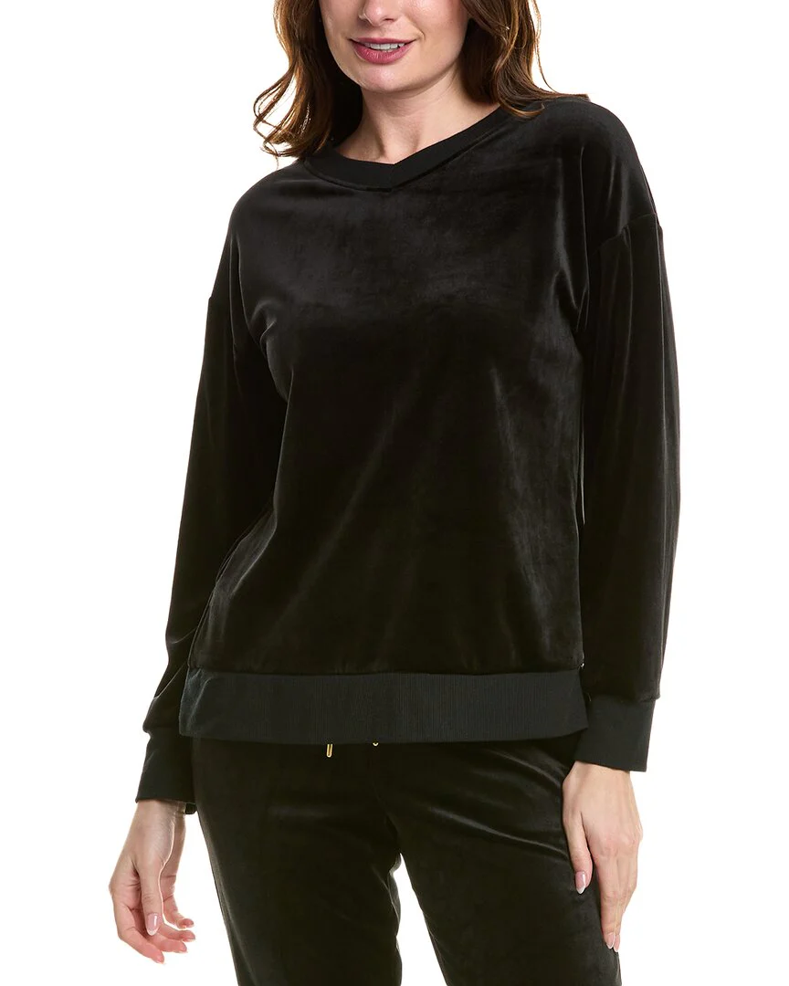 Donna Karan Sleepwear Velour Sleep Top
