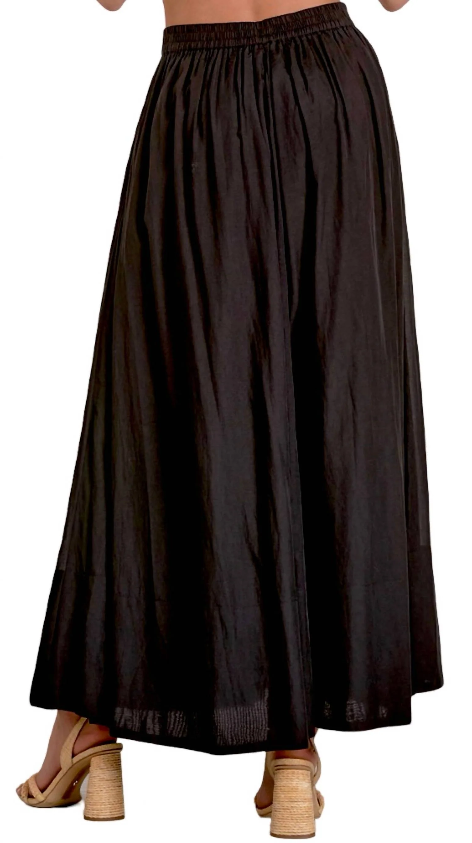 Aline Midi Skirt In Black