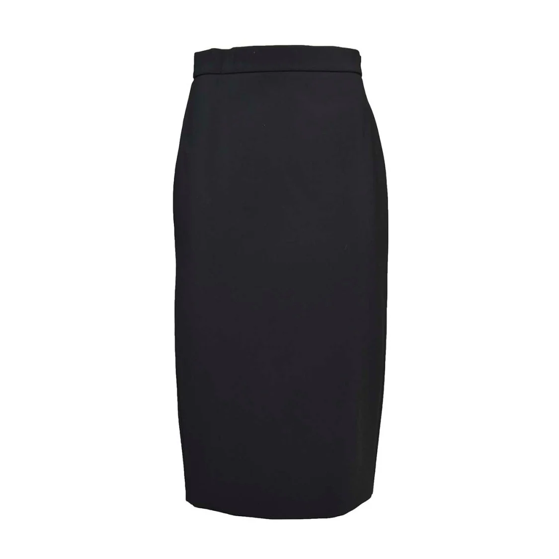 Black Stretch Lubiana Pencil Skirt