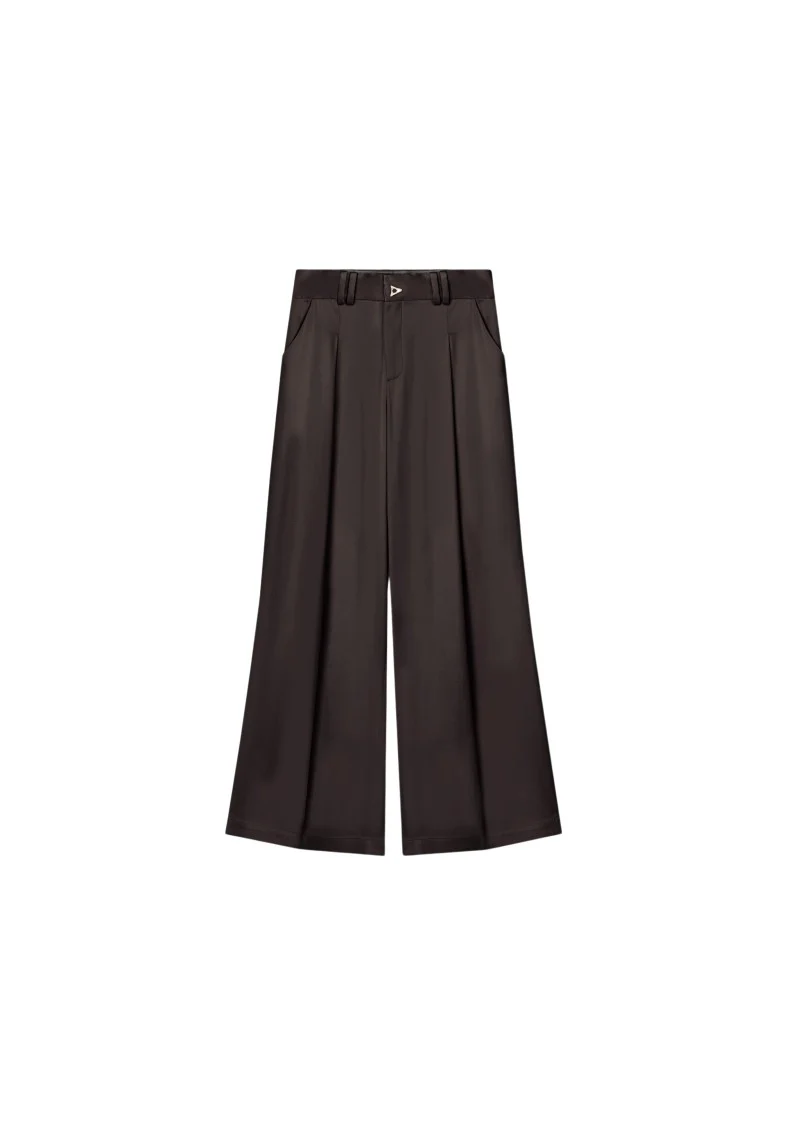 Wellen - Satin Wide-Leg Pants