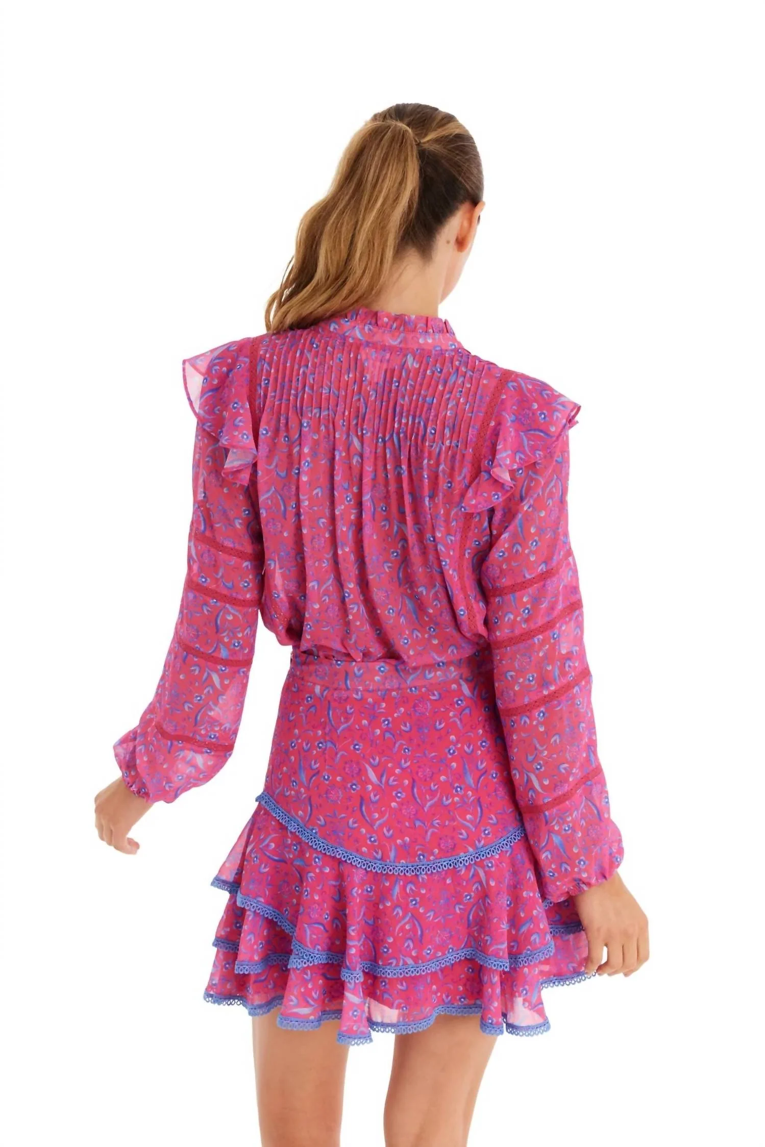 Haden Mini Skirt In Floral