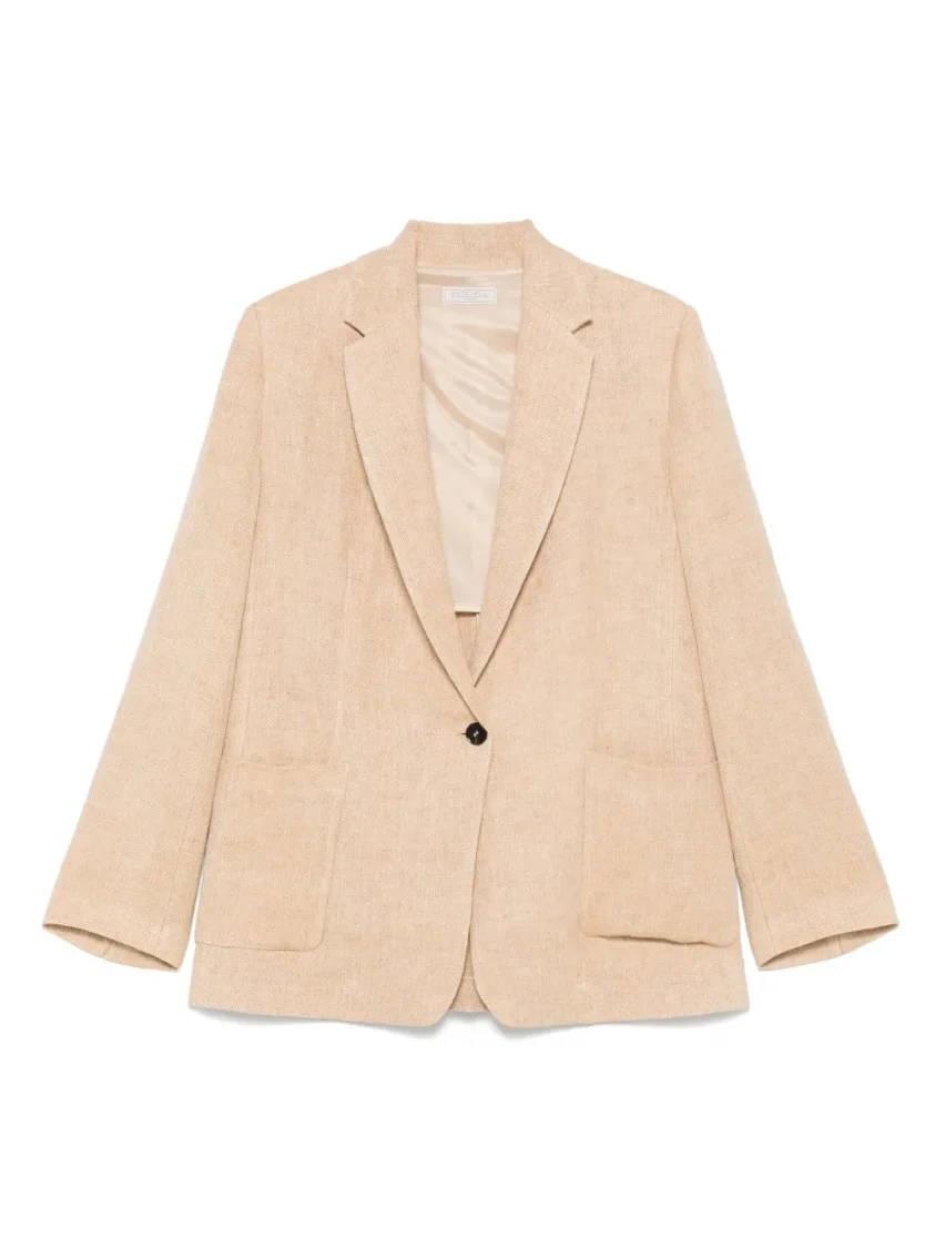 Sand Beige Hollywood Blazer