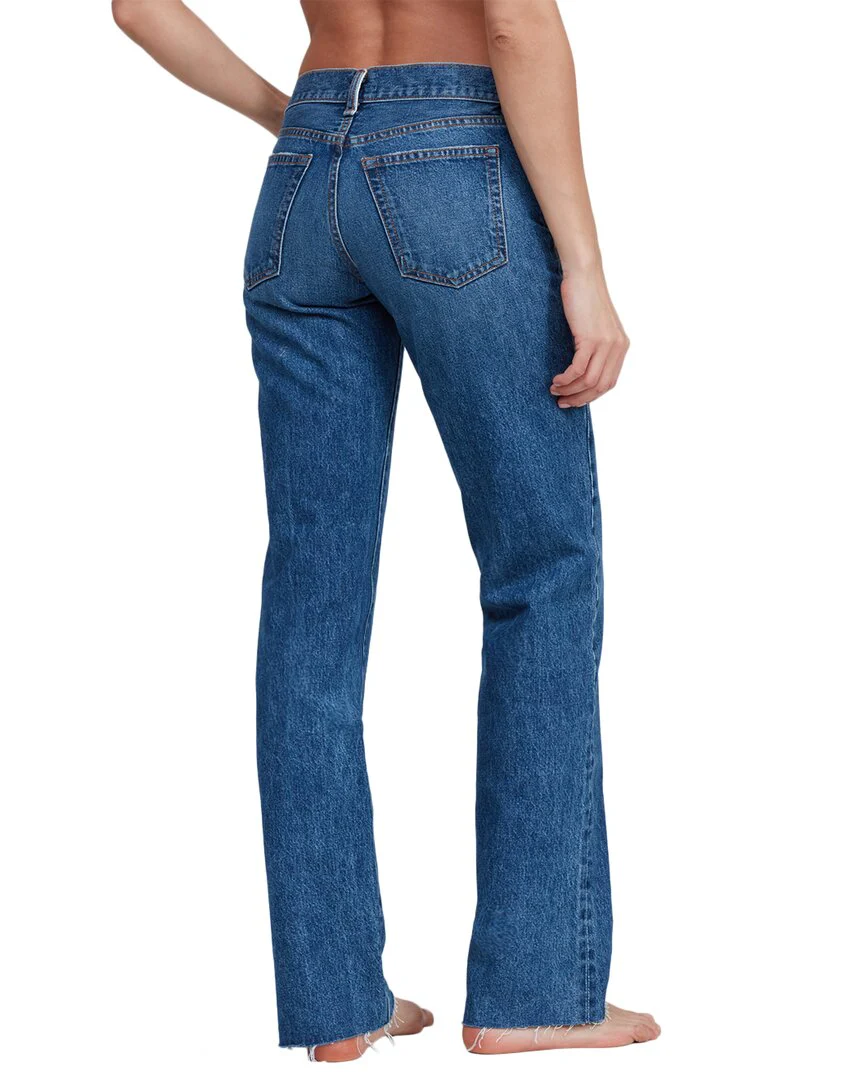 ASKK NY Sundowner Long Low Rise Straight Jean