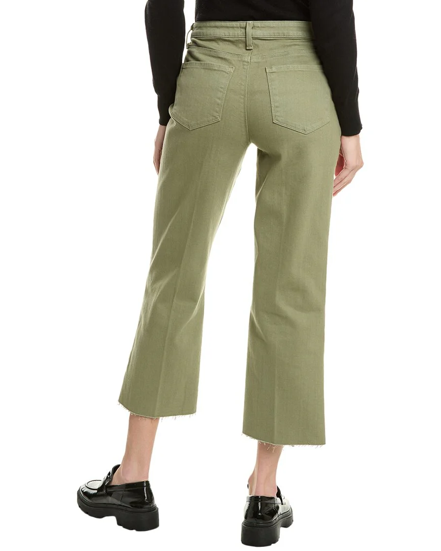 L'AGENCE Wanda High-Rise Crop Wide Leg Pant