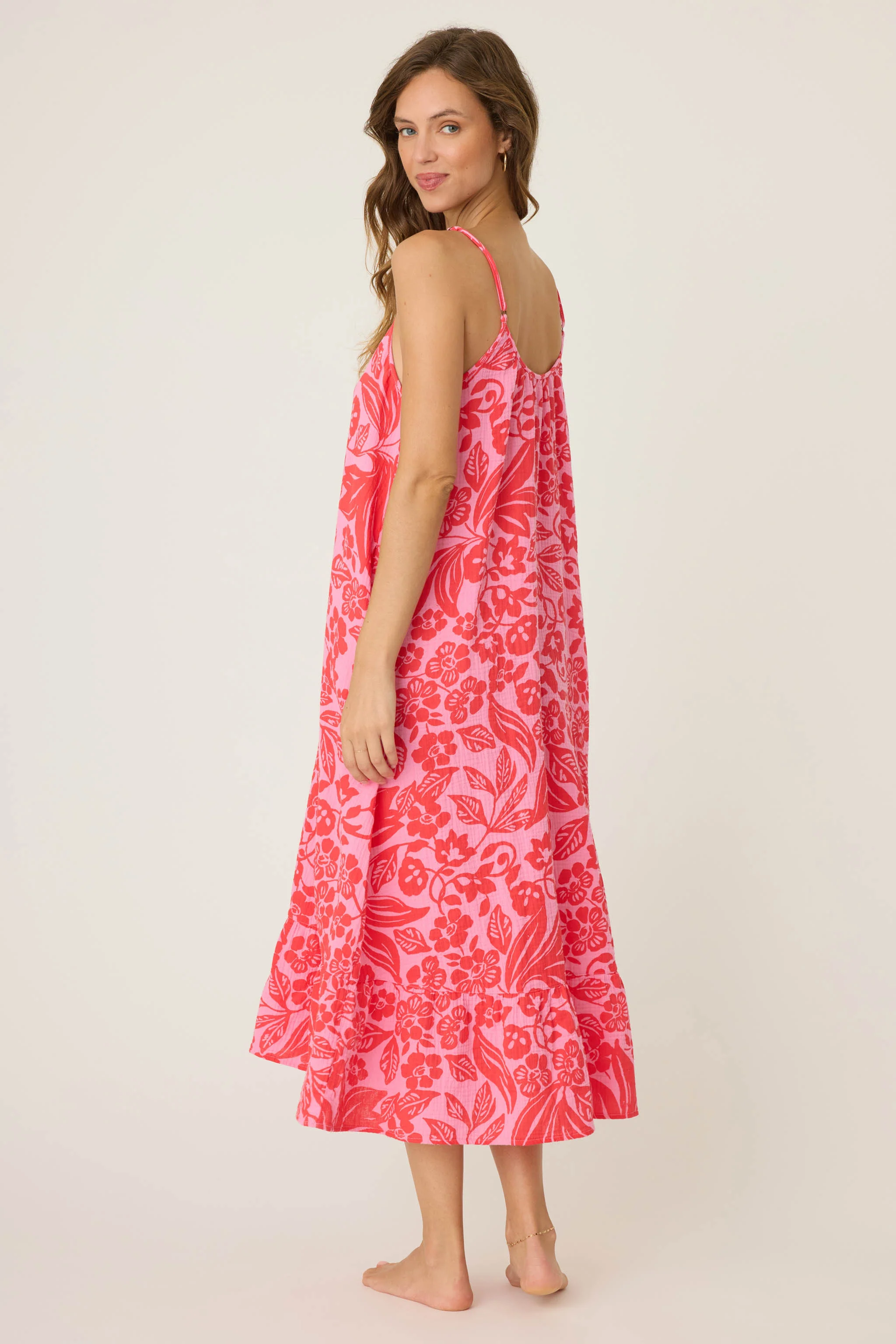 Bali Bay Floral Maxi Dress