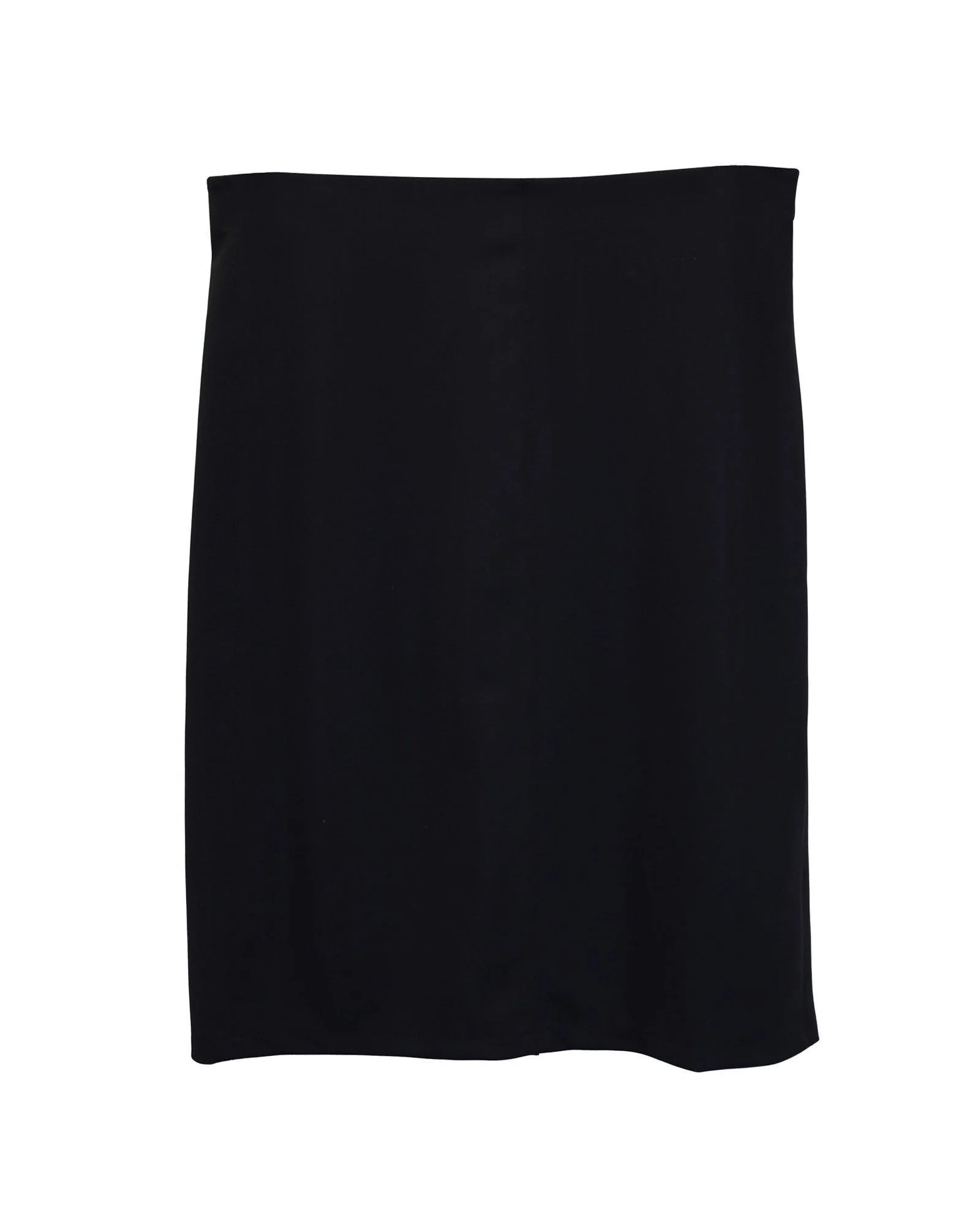 Theory High-Waist Knit Mini Skirt in Black Polyamide