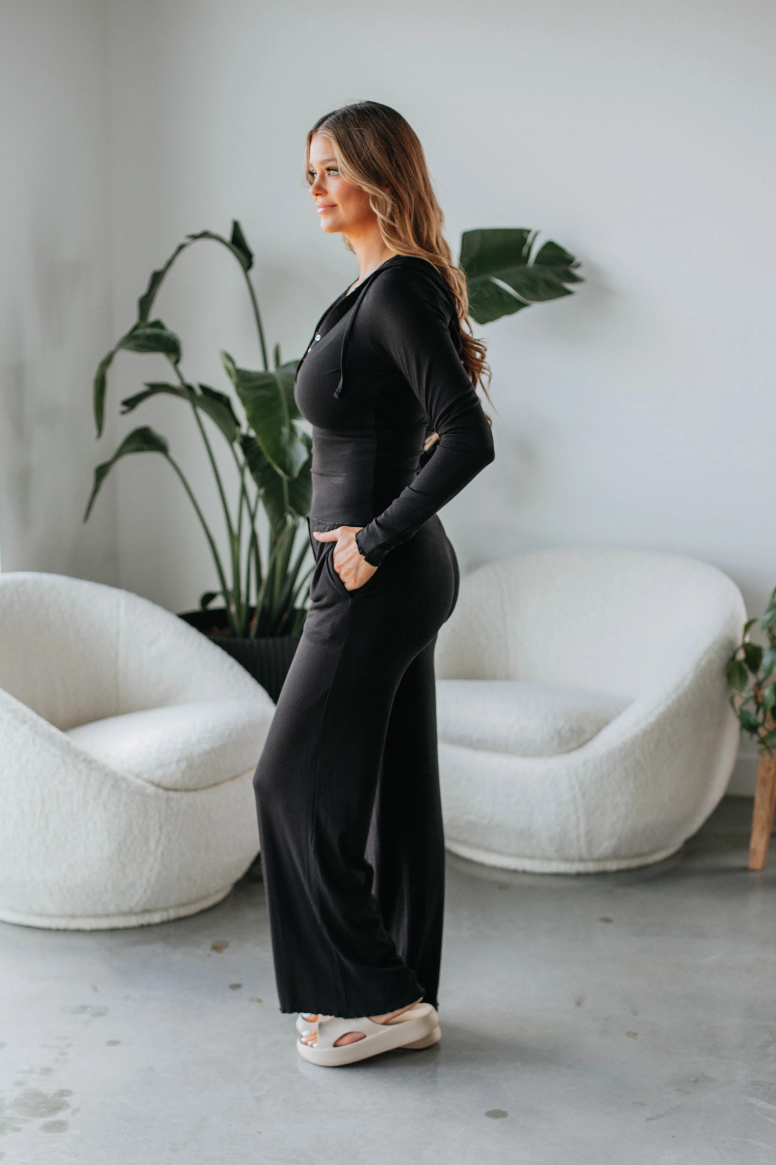 On Lounge Mode Pants - Black