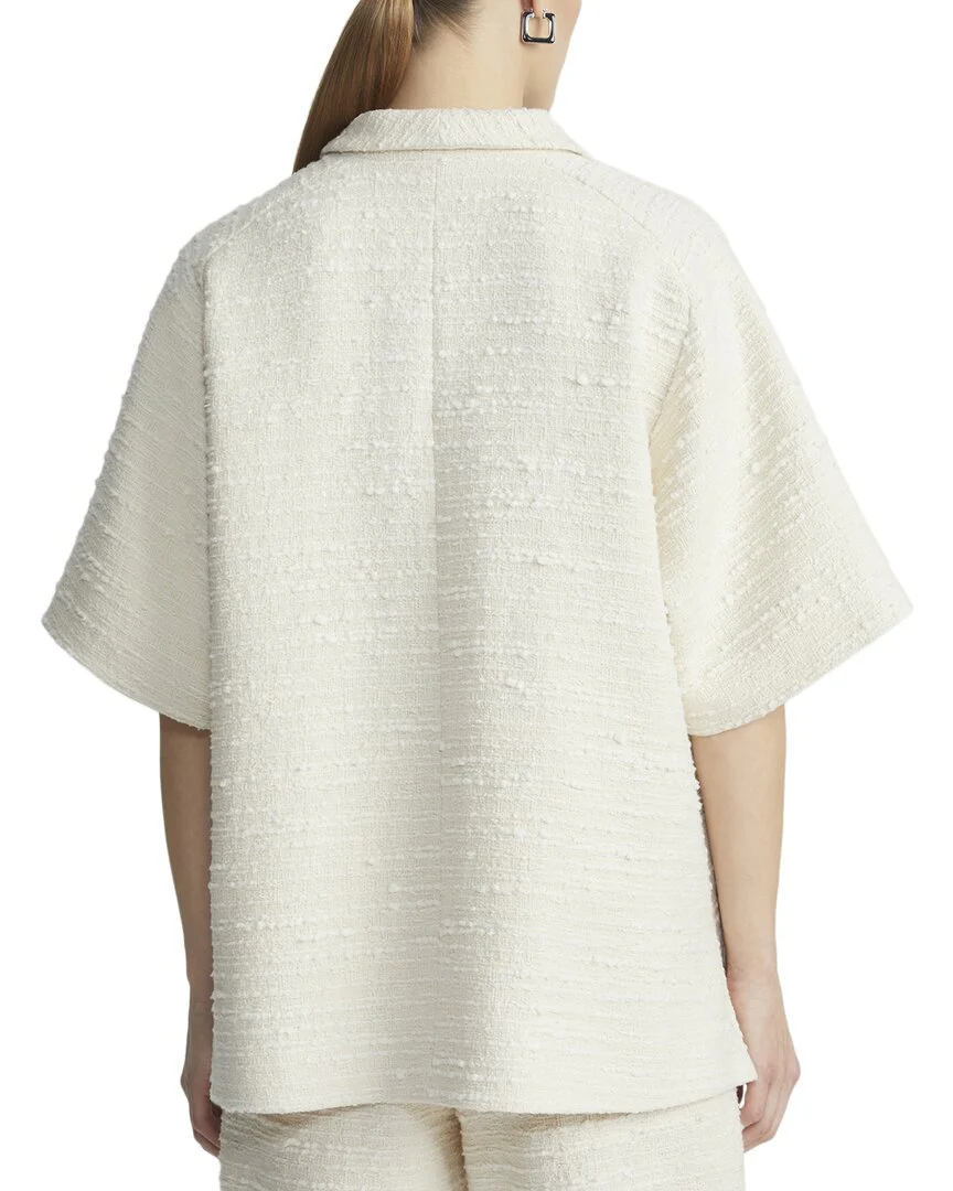 Lafayette 148 New York Wing Collar Jacket