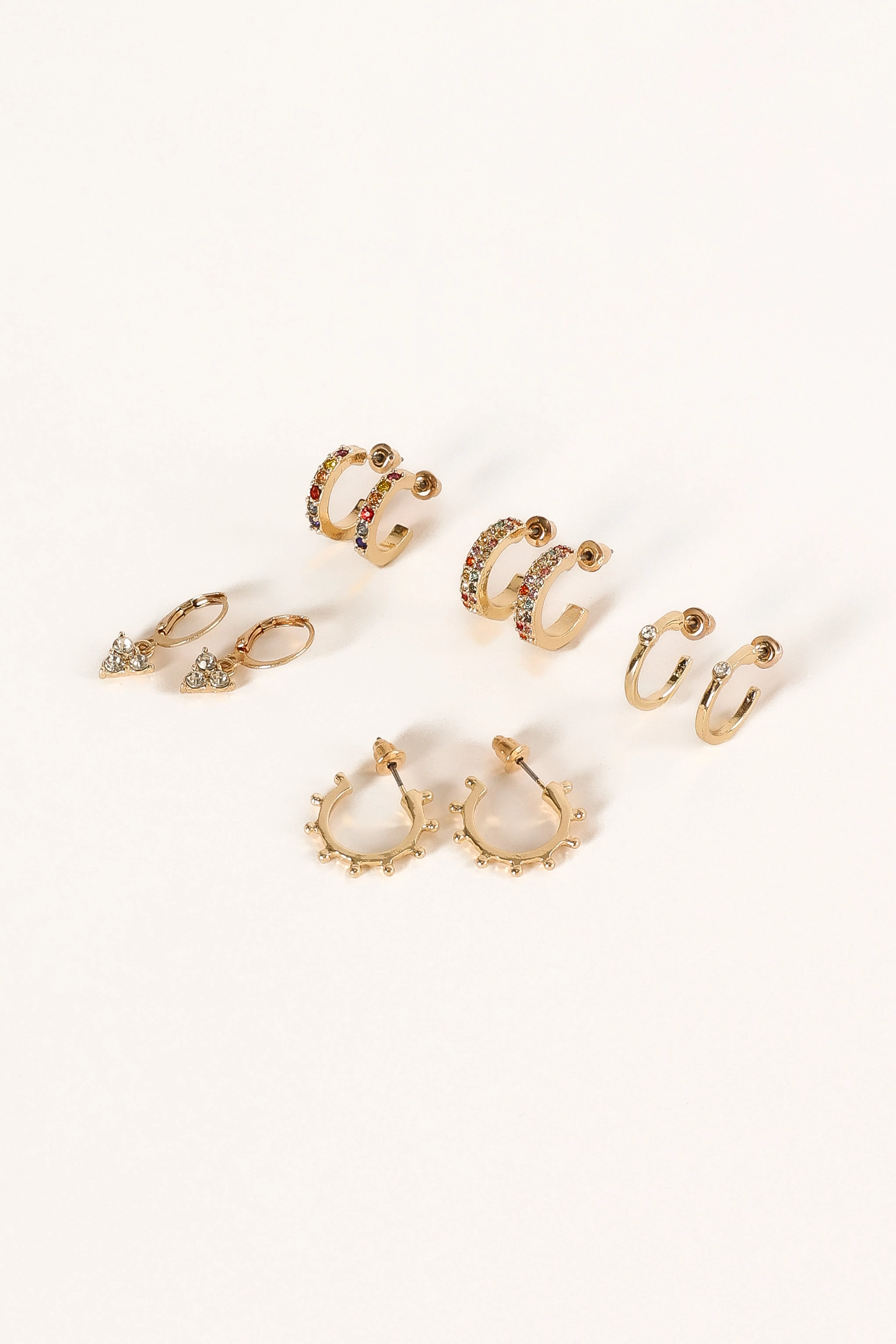 Felix 5 Pack Earring Set - Multi