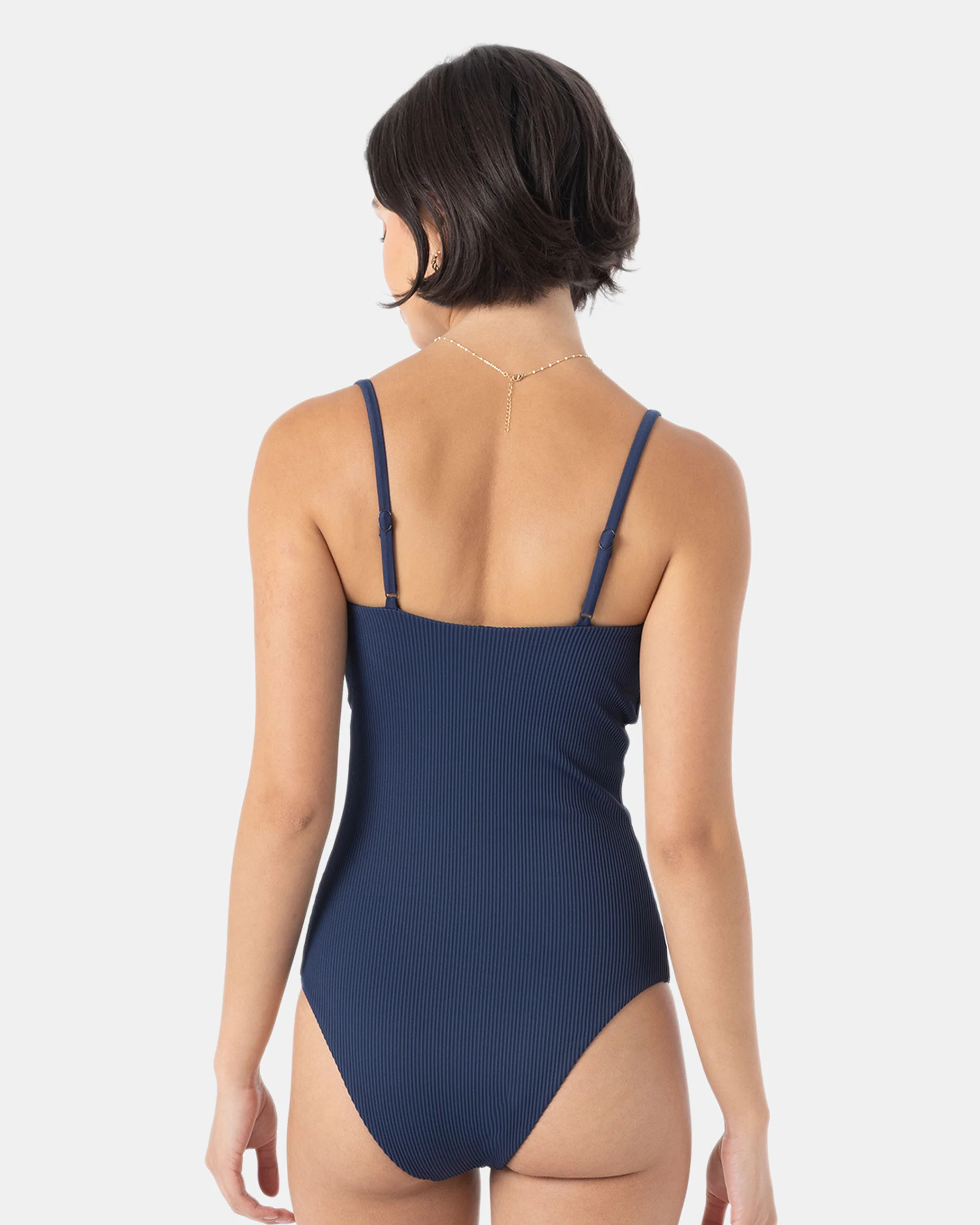 Rib Roxy Love Bandeau One Piece Swimsuit