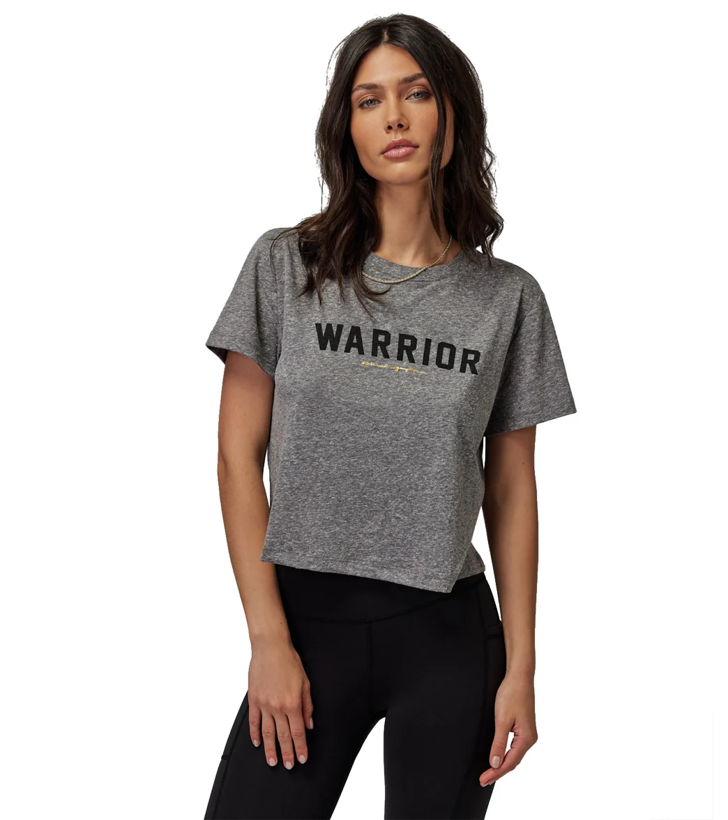 Spiritual Gangster Warrior Crop Tee