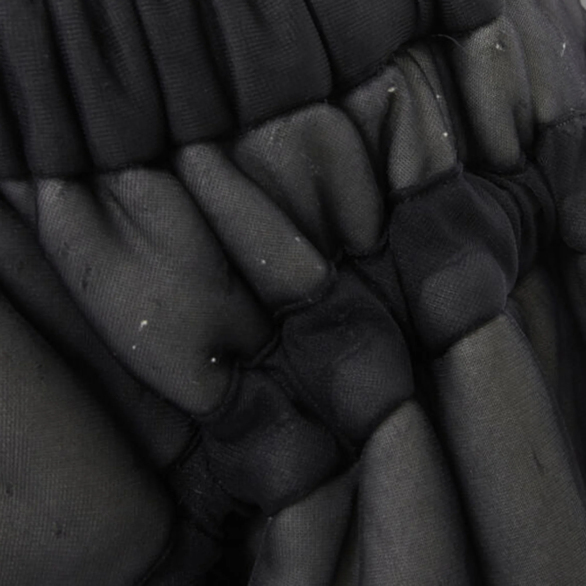 Comme Des Garcons Sheer Nylon Drawstring Padded Puffy Skirt