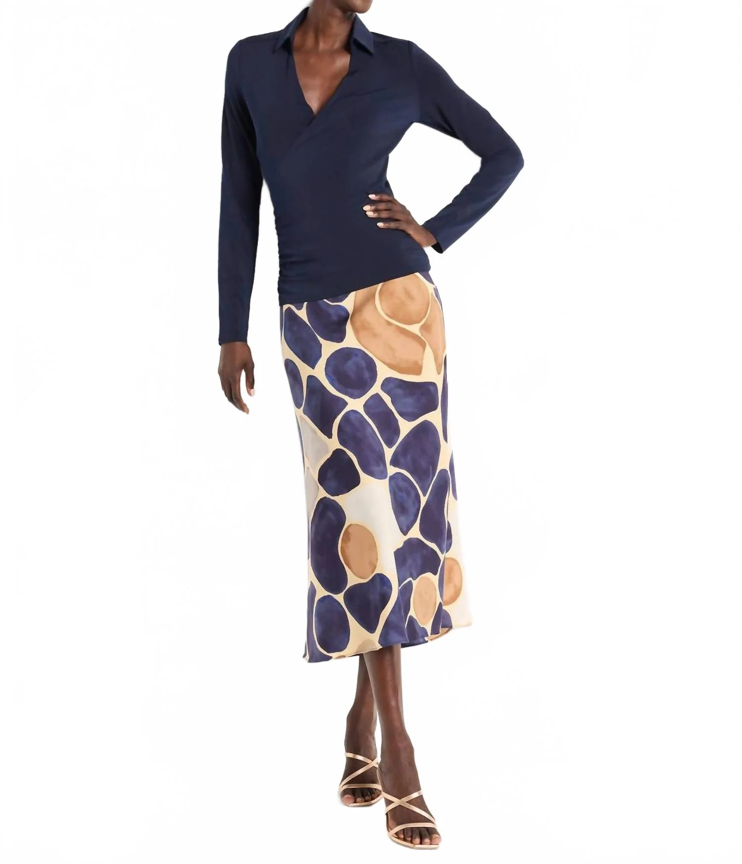 Women's Falling Pebble Skirt In Multi