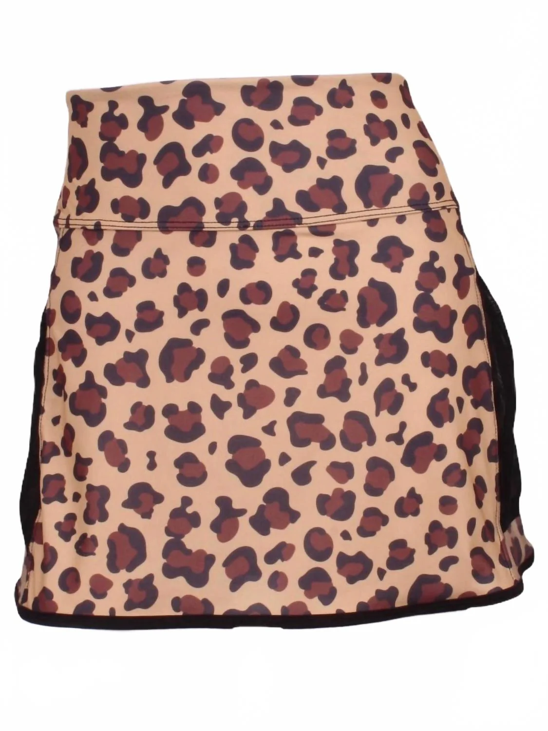 Women's Straight Skirt In Leopard