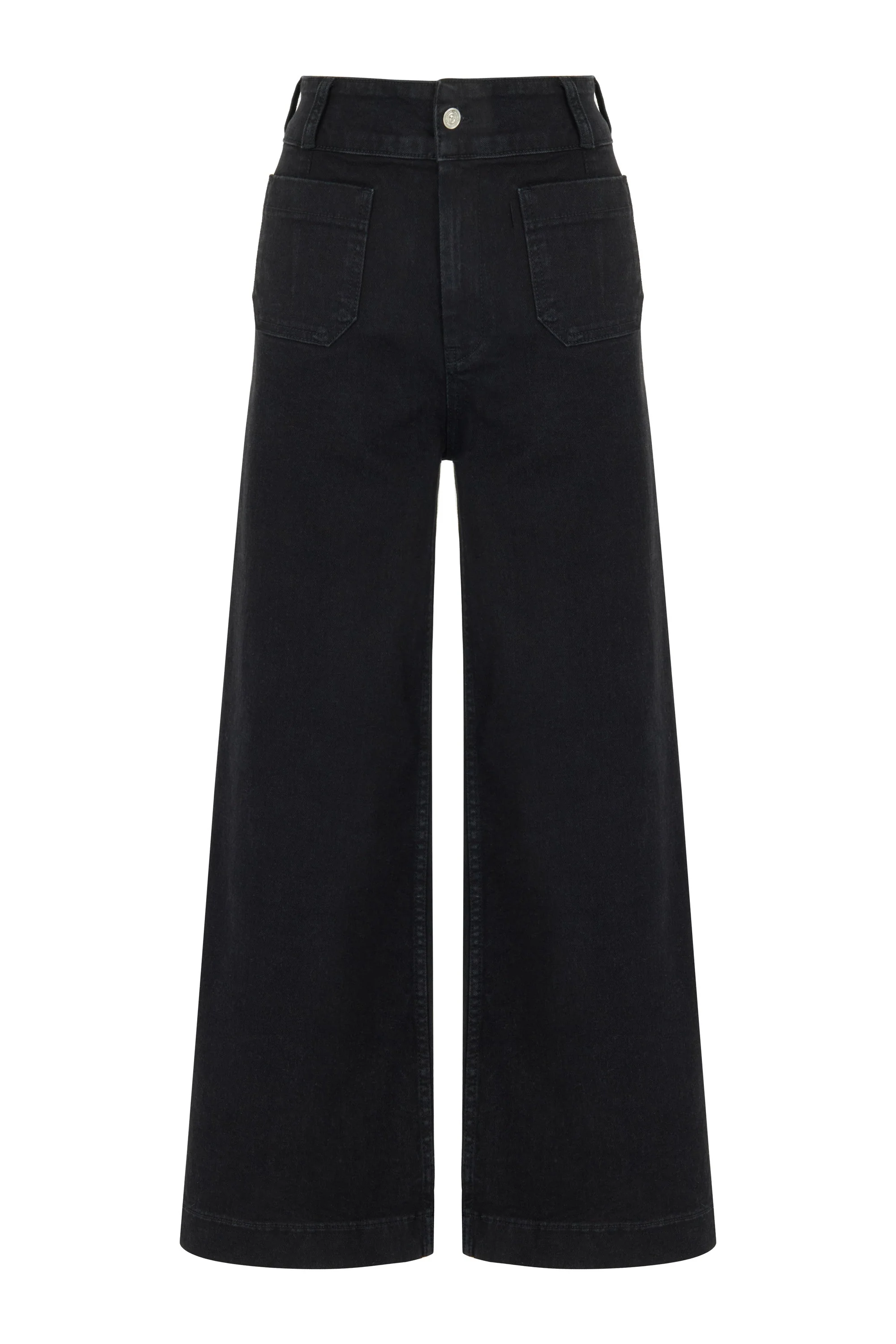 High Waisted Wide Leg Jeans