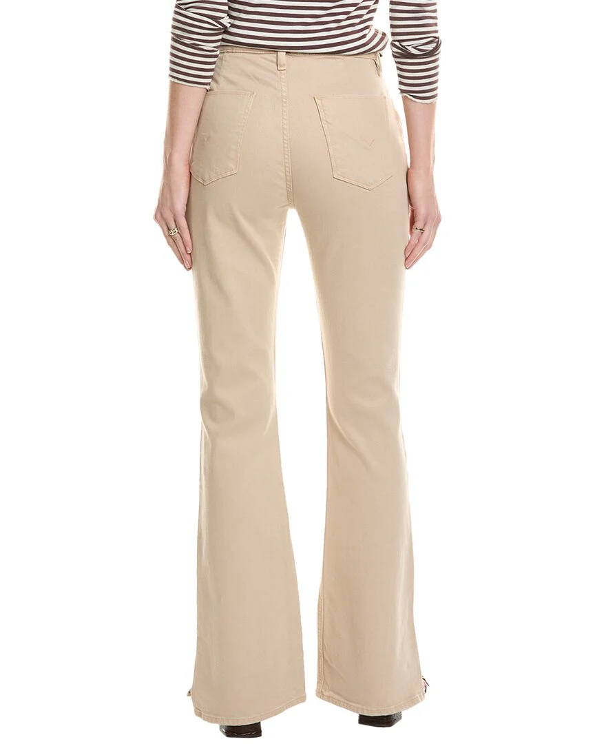 HUDSON Jeans Barbara High-Rise Oxford Tan Bootcut Trouser Jean