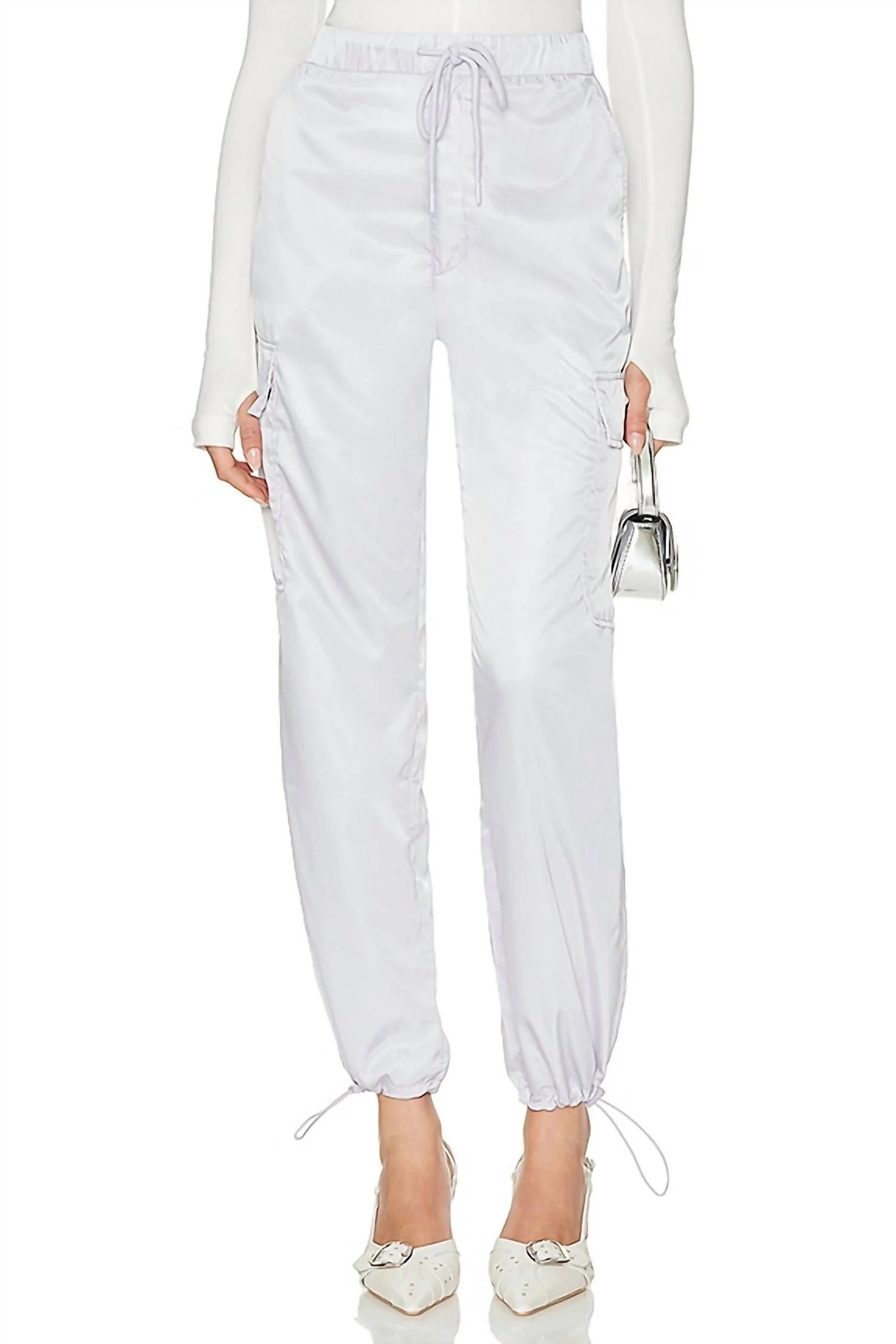 Jade Cargo Pant In Lilac Mist