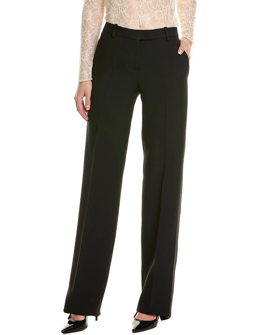 Michael Kors Collection Tuxedo Silk & Wool-Blend Trouser